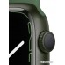 Apple Watch Series 7 45 мм (зеленый/зеленый клевер спортивный)